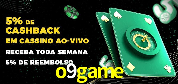 Promoções do cassino ao Vivo o9game